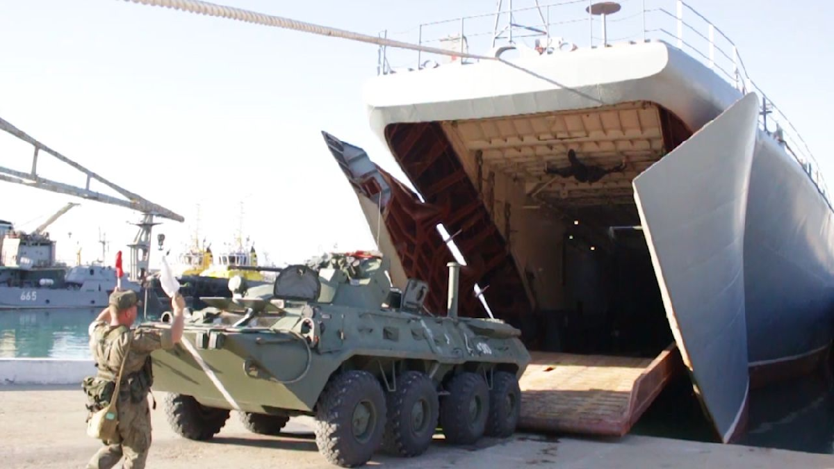 Морська піхота ЧФ РФ відправиться на Опук в окупованому Криму на ВДК